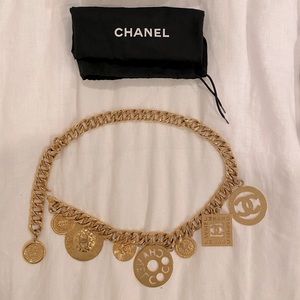 Vintage Chanel Charm Belt